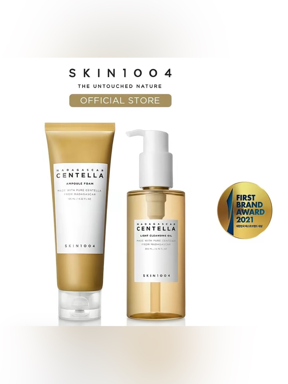 Madagascar Centella duo - Ampoule Foam and Light Cleansing Oil - Picture 2 of 5